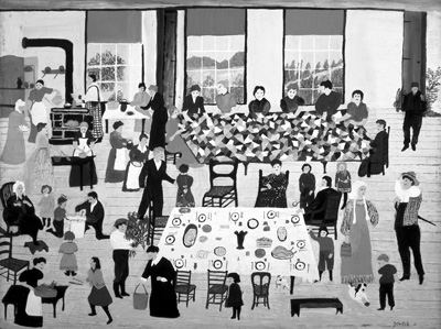 (Image copyright 2017, Grandma Moses Properties Co., New York) Private collection, courtesy Galerie St. Etienne, New York