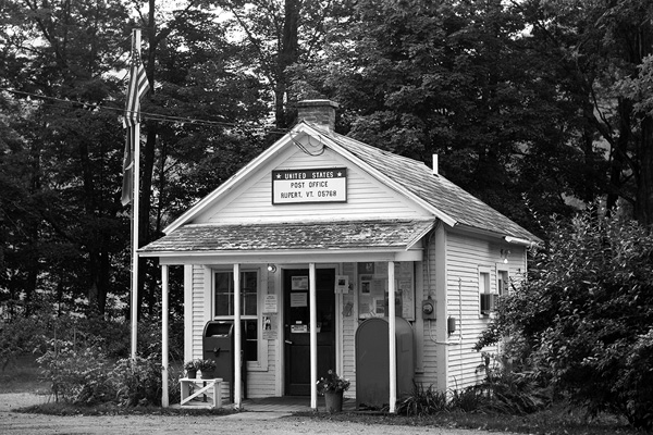 The tiny post office in Rupert was one of 14 across Vermont that the U.S. Postal Service tried unsuccessfully to close in 2011. Now some advocates and members of Congress say rural post offices face a new threat from the pending consolidation of regional mail sorting and delivery operations. Tony Israel file photo