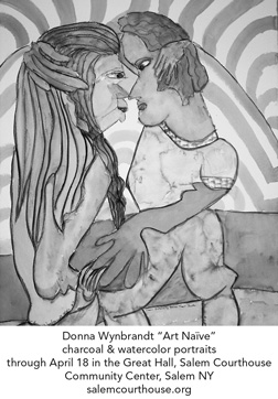 Donna Wyndbrandt art show at the Salem Courthouse Community Center