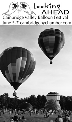 Balloon Festival in Cambridge NY June 5-7