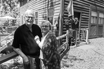 Roger and Letitia Wyatt run the Barn at Basset House on Hudson, a riverside retreat in Greenwich, N.Y. Next month, they’ll host a daylong retreat for area cancer patients and survivors.  Joan K. Lentini photo