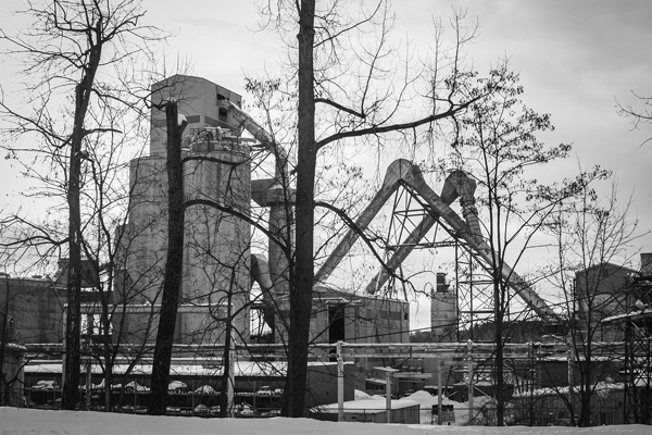 The sprawling Lehigh Cement Co. plant in Glens Falls is seeking approval from state regulators to supplement its normal fuel supply of coal and natural gas with raggertail, a mixture of plastic and paper left over the process of recycling paper and cardboard. Joan K. Lentini photo