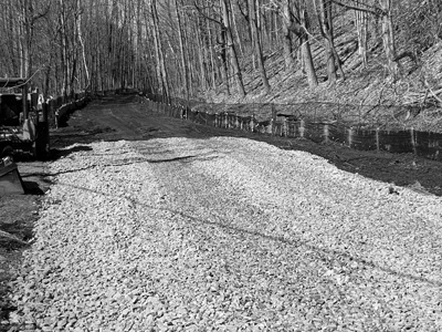 Construction began in March on a new 8-mile stretch of the Harlem Valley Rail Trail. When the work is completed in October 2020, it will link with two existing sections, forming a continuous 23-mile route through Columbia and Dutchess counties. Courtesy Photo