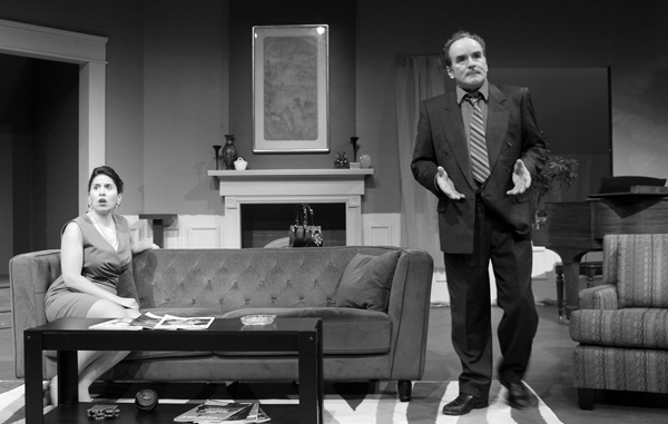 Sarah Corey and Peter Langstaff perform in Oldcastle Theatre’s 2018 production of A.R. Gurney’s “Fourth Wall.”Erika Floriani photo/courtesy Oldcastle Theatre Company Sarah Corey and Peter Langstaff perform in Oldcastle Theatre’s 2018 production of A.R. Gurney’s “Fourth Wall.”Erika Floriani photo/courtesy Oldcastle Theatre Company