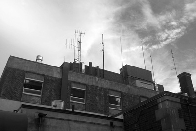 After closing its studio in 2015, WBCR-LP consolidated its remaining equipment near its transmitter atop Fairview Hospital in Great Barrington. Its backers now hope to revitalize the local radio station.  John Townes photo 