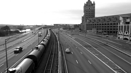 Albany NY, oil train. photo by Tony Isael
