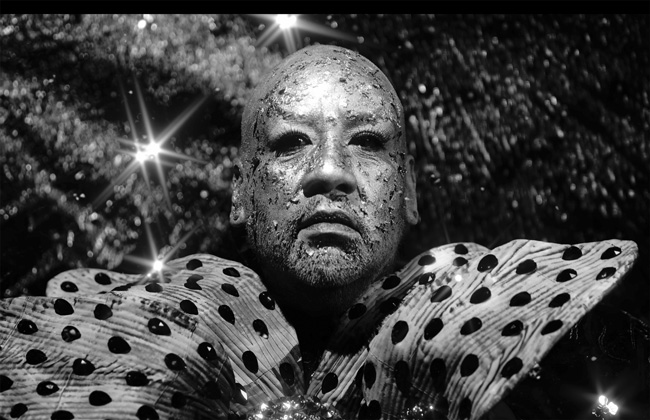 The Hudson Valley-based artist Jeffrey Gibson, whose new installation “Power Full Because We’re Different” opens Nov. 2 at Mass MoCA, draws from the vivid colors and patterns of abstract art and finds inspiration in the regalia of Indigenous faith ceremonies. Photo courtesy of Mass MoCA